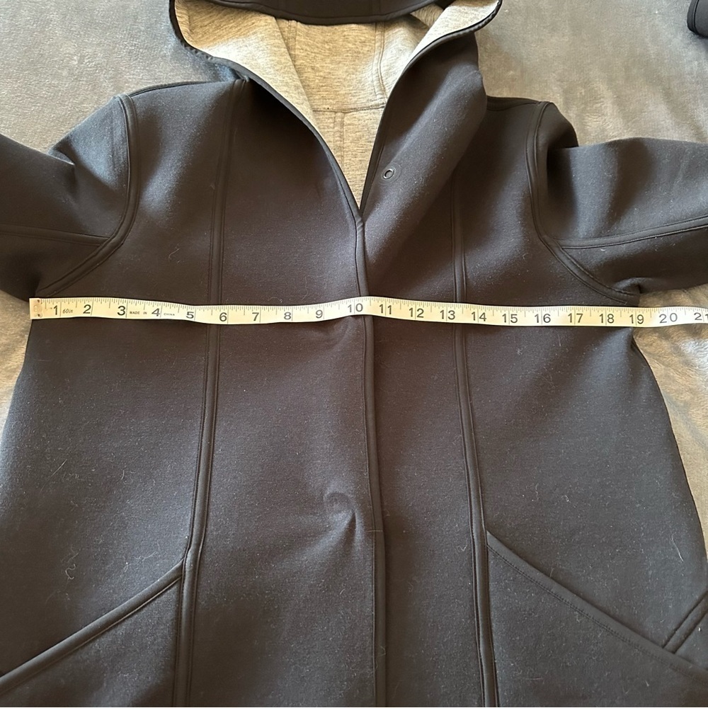 Lululemon Urban Horizons Heathered Space Dyed Grey/Black Jacket Size XS - Picture 17 of 17